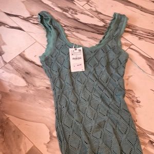 Zara knit coverup